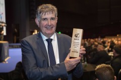 David Golding collected the Outstanding Contribution Award at BTME 2023
