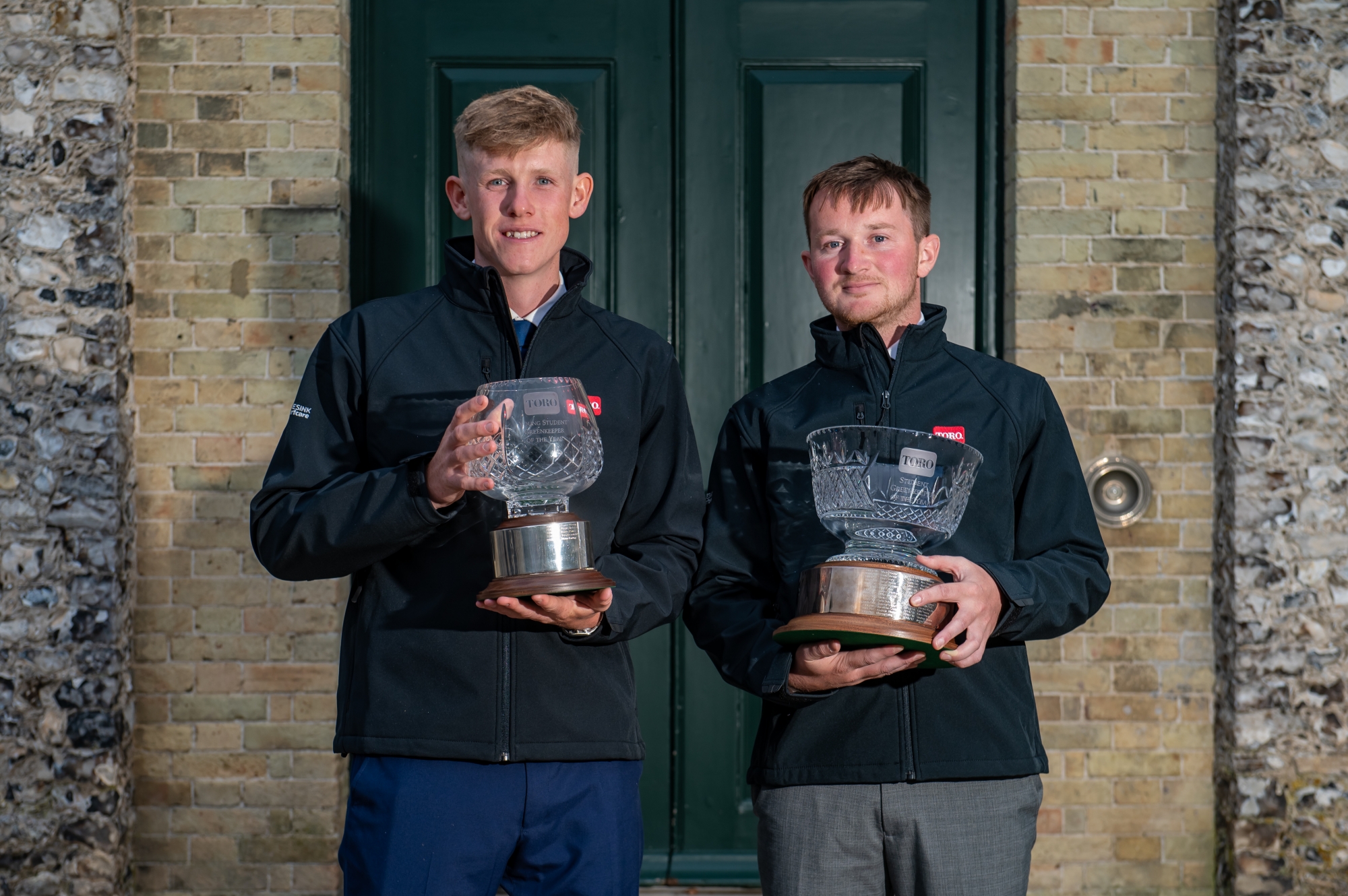 Awards winners Peter Pattenden and James Gaskell 2022